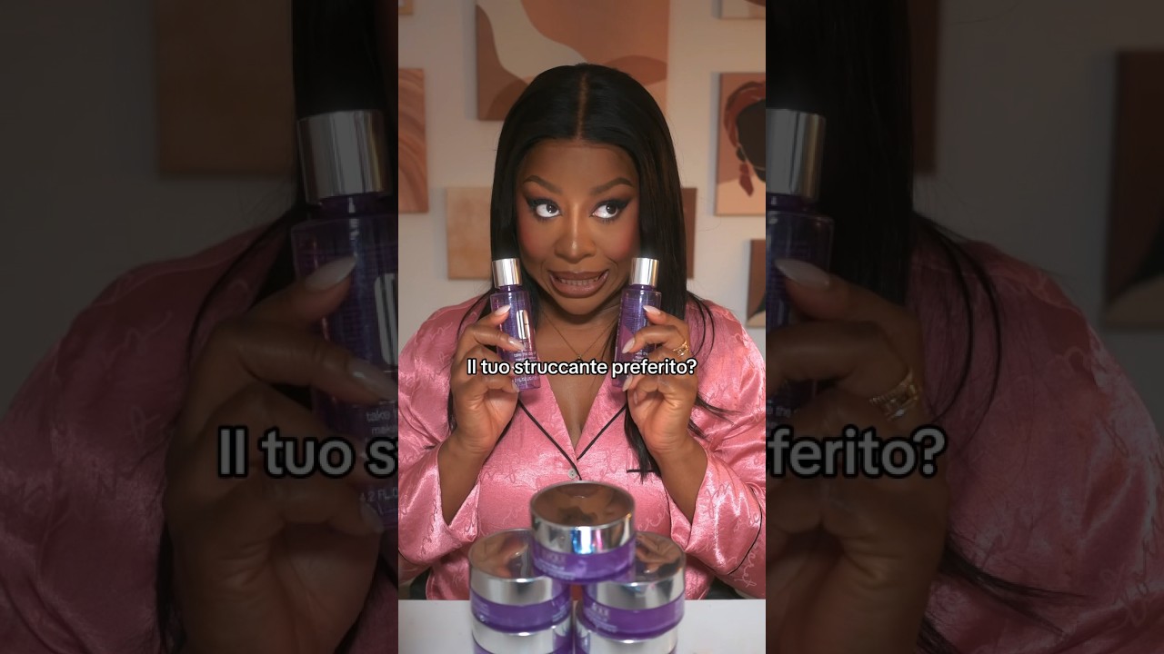 IL MIO STRUCCANTE PREFERITO 💕 #skincare #shorts