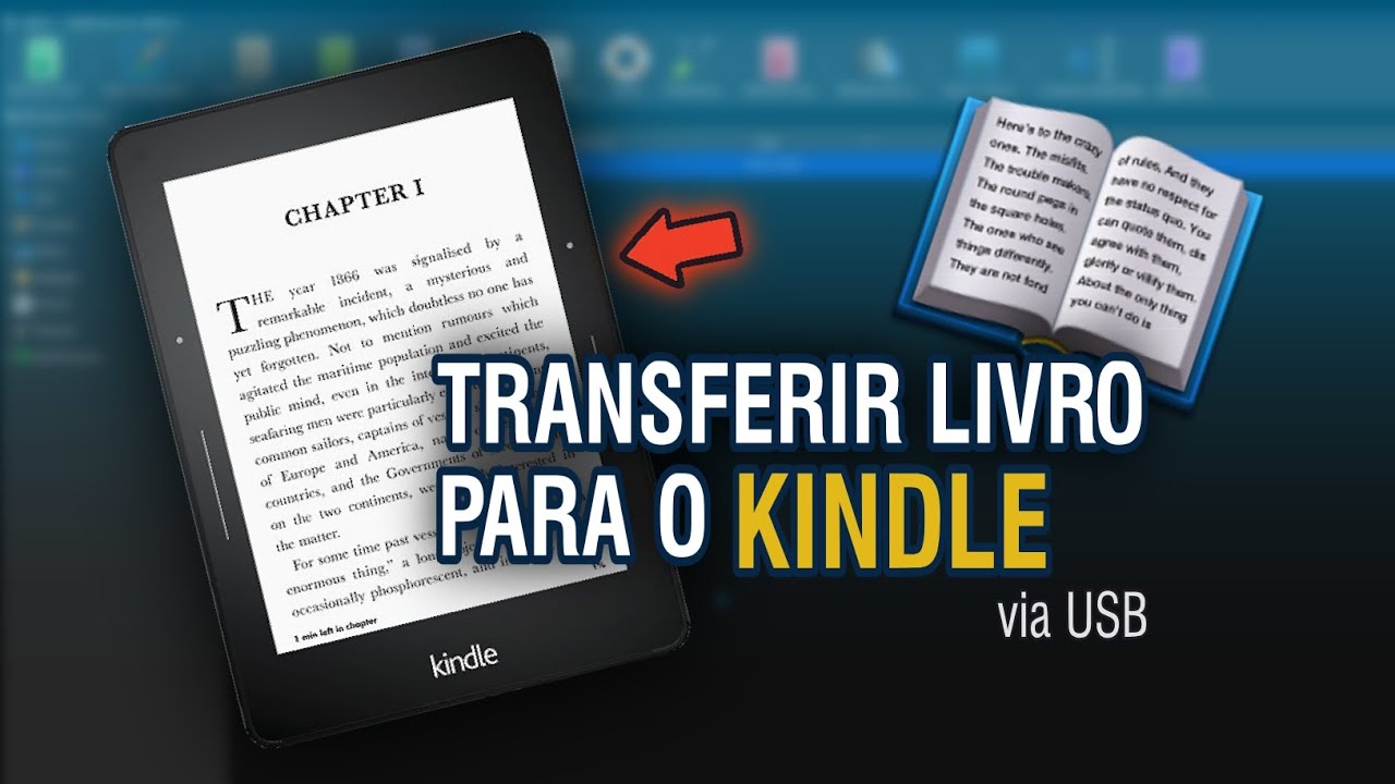 Enviar LIVROS para o Kindle pelo PC (via USB)