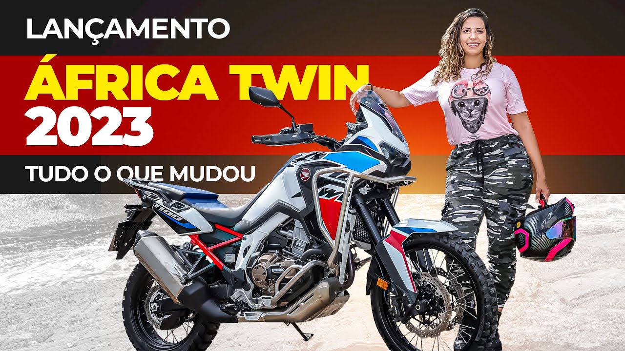 NOVA AFRICA TWIN 2023 - TUDO O QUE MUDOU - AFRICA TWIN 1100 DCT 2023 | LANÇAMENTO