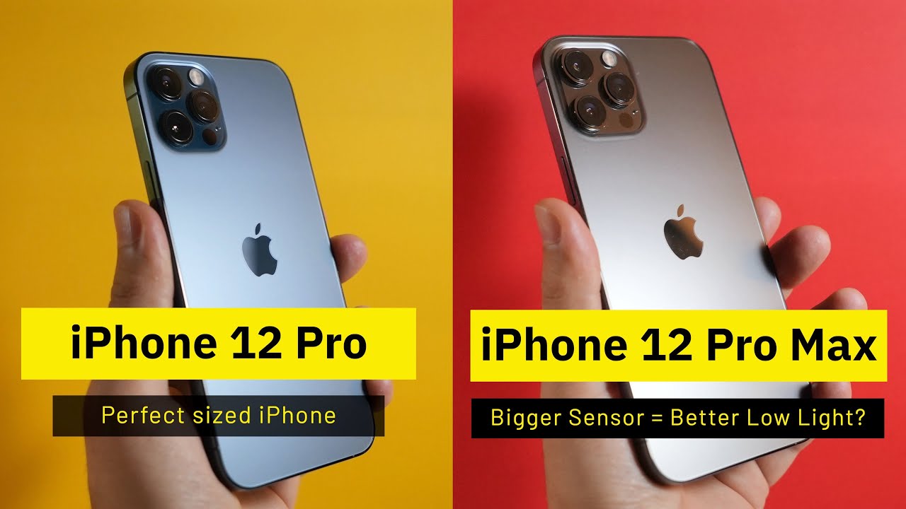 В чём разница? iPhone 12 Pro и iPhone 12 Pro Max | Сравнение камер &mdash; тест при слабом освещении