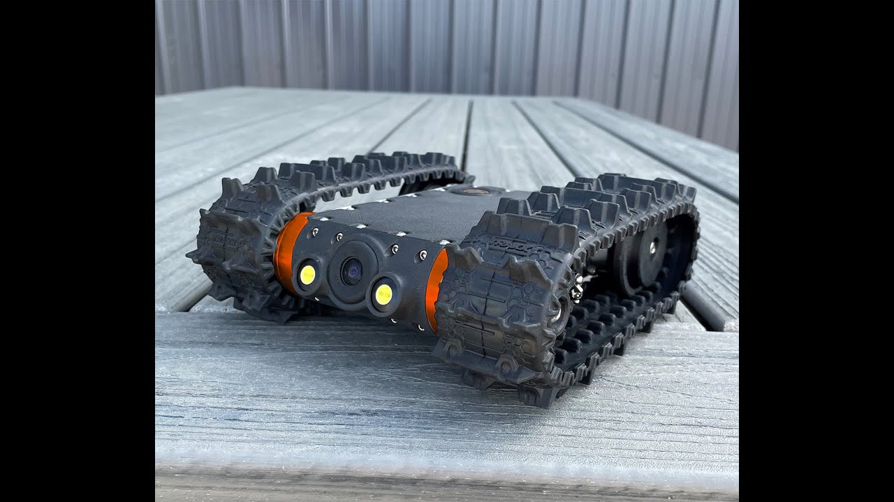 MicroTraxx Robot, Crawlspace Plumbing Inspection