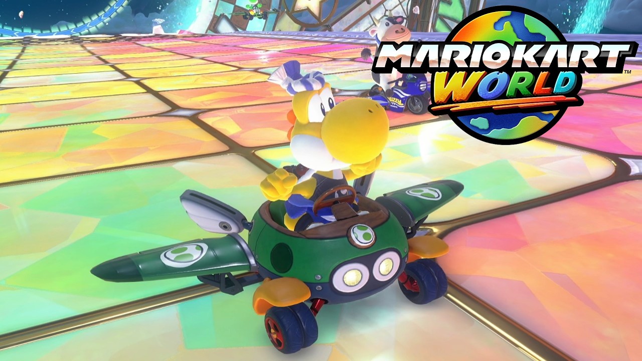 ついに、あの幻のコースを爆走する『マリオカートワールド』実況