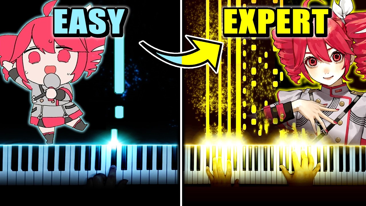 Tetoris - Kasane Teto (Tetris Theme) | EASY to EXPERT but...