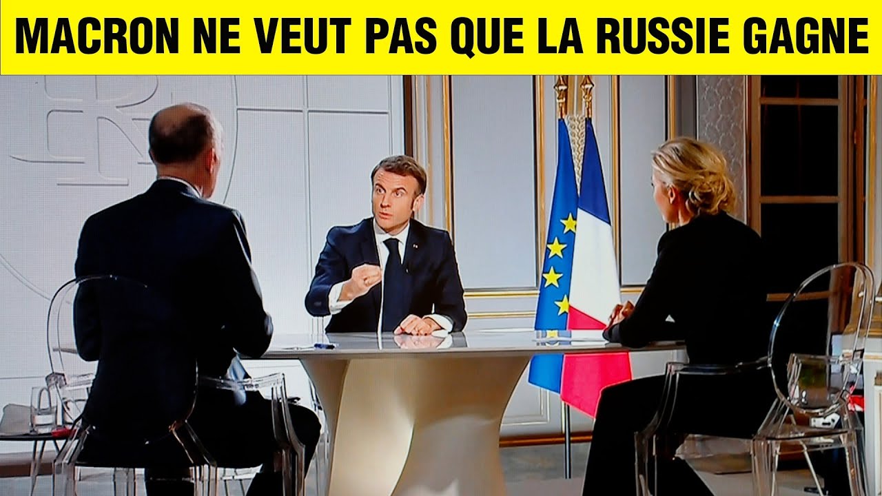 MACRON VEUT-IL LA GUERRE CONTRE LA RUSSIE ? (y'a de fortes chances)