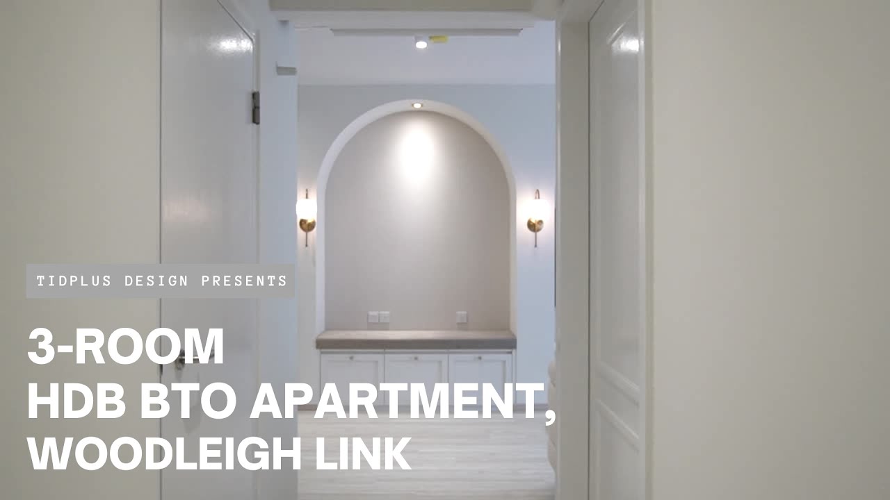 3-room HDB BTO Apartment Renovation, Woodleigh Link