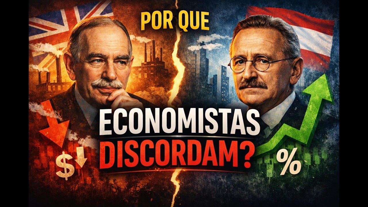Por Que Economistas Discordam? (A Verdade Que Ninguém Explica)