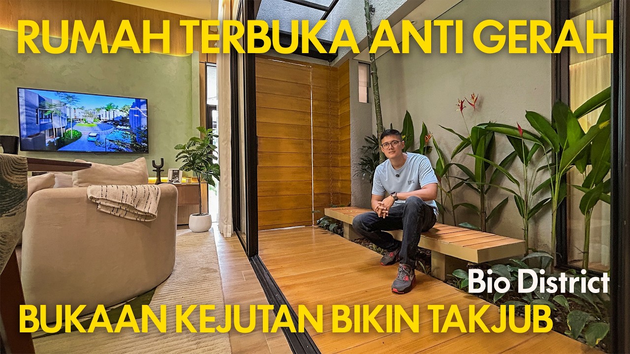 Rumah Modern Industrial Menang Penghargaan! Bio District Serpong