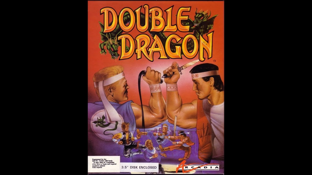 MS DOS / Windows - Double Dragon Gameplay Di Questa Versione Per Dos Tra Pregi E Difetti