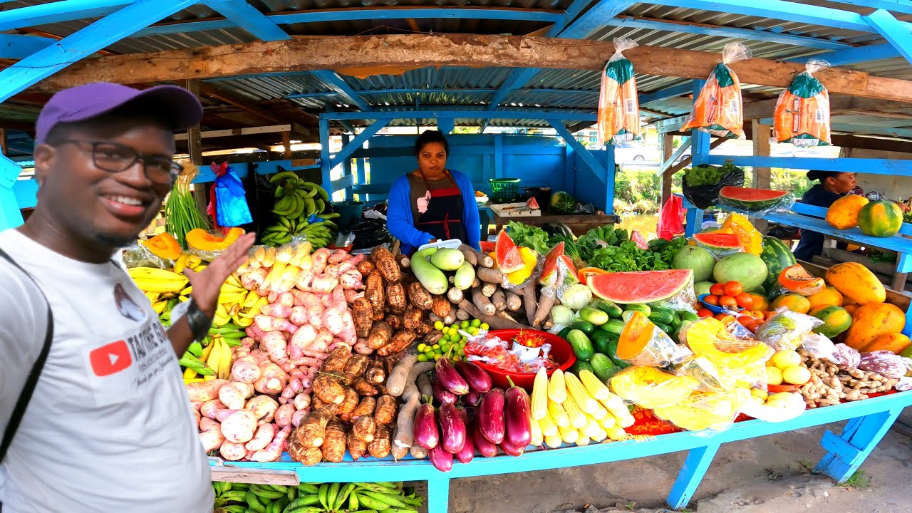 The Ultimate SKELDON MARKET Tour (Best Market to Shop in Guyana)