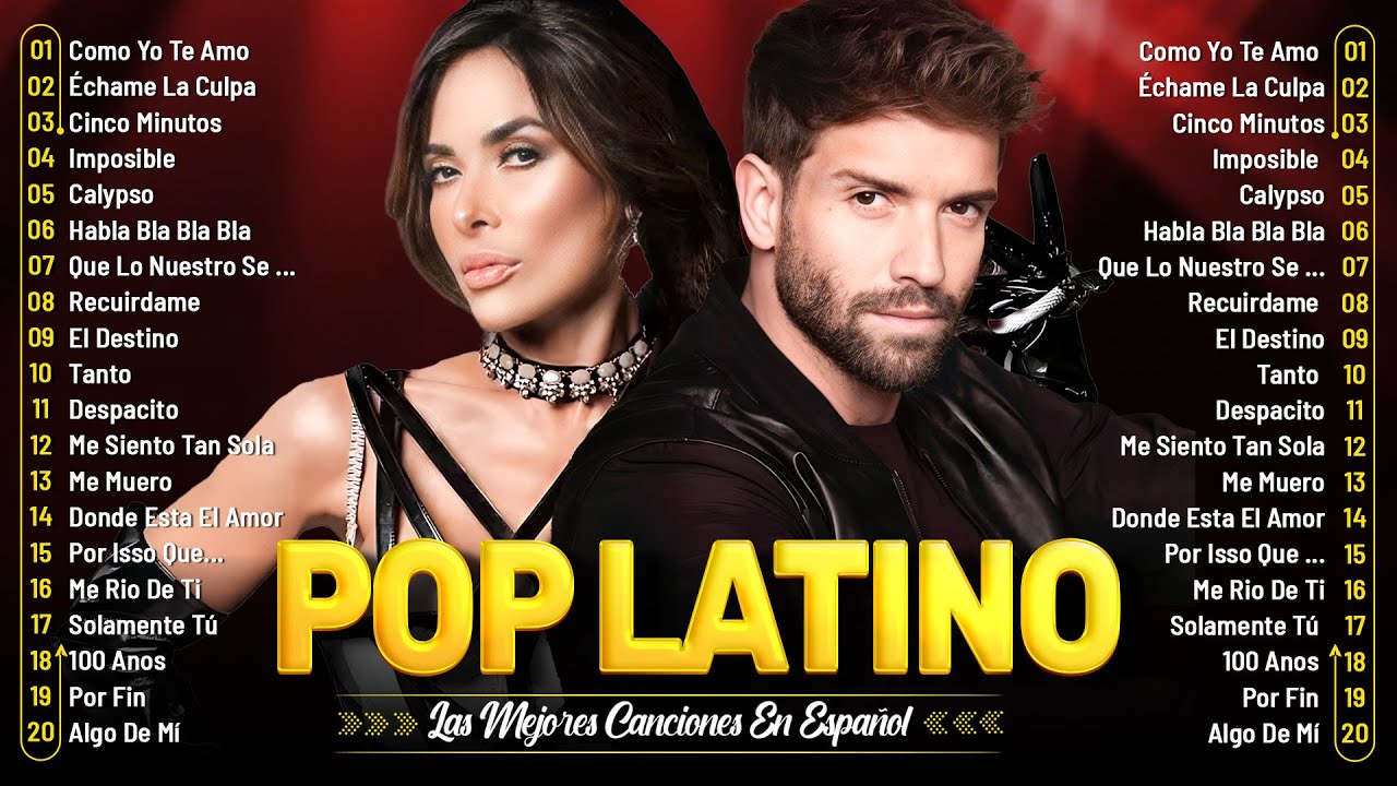 Mix Exitos Musica Pop Baladas 2025    Luis Fonsi, Gloria Trevi, Carlos Rivera