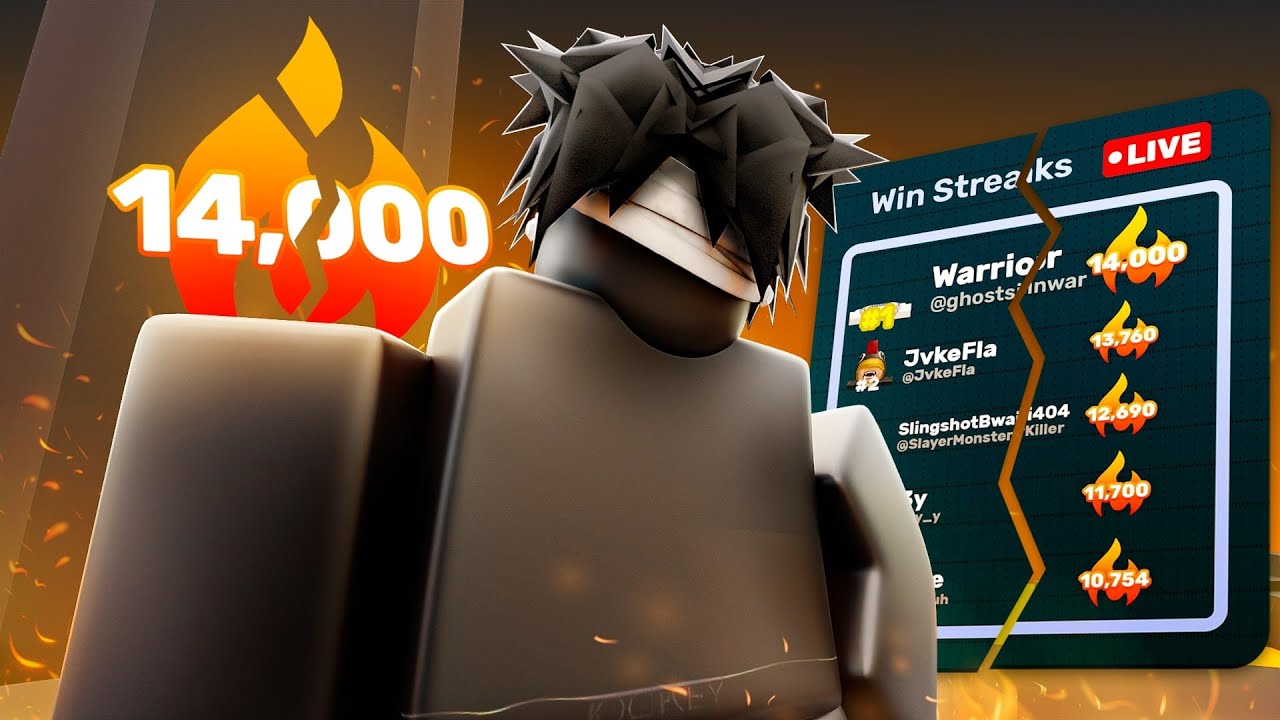 Как я ПРЕКРАТИЛ его серию из 14 000 побед..(Roblox Rivals)