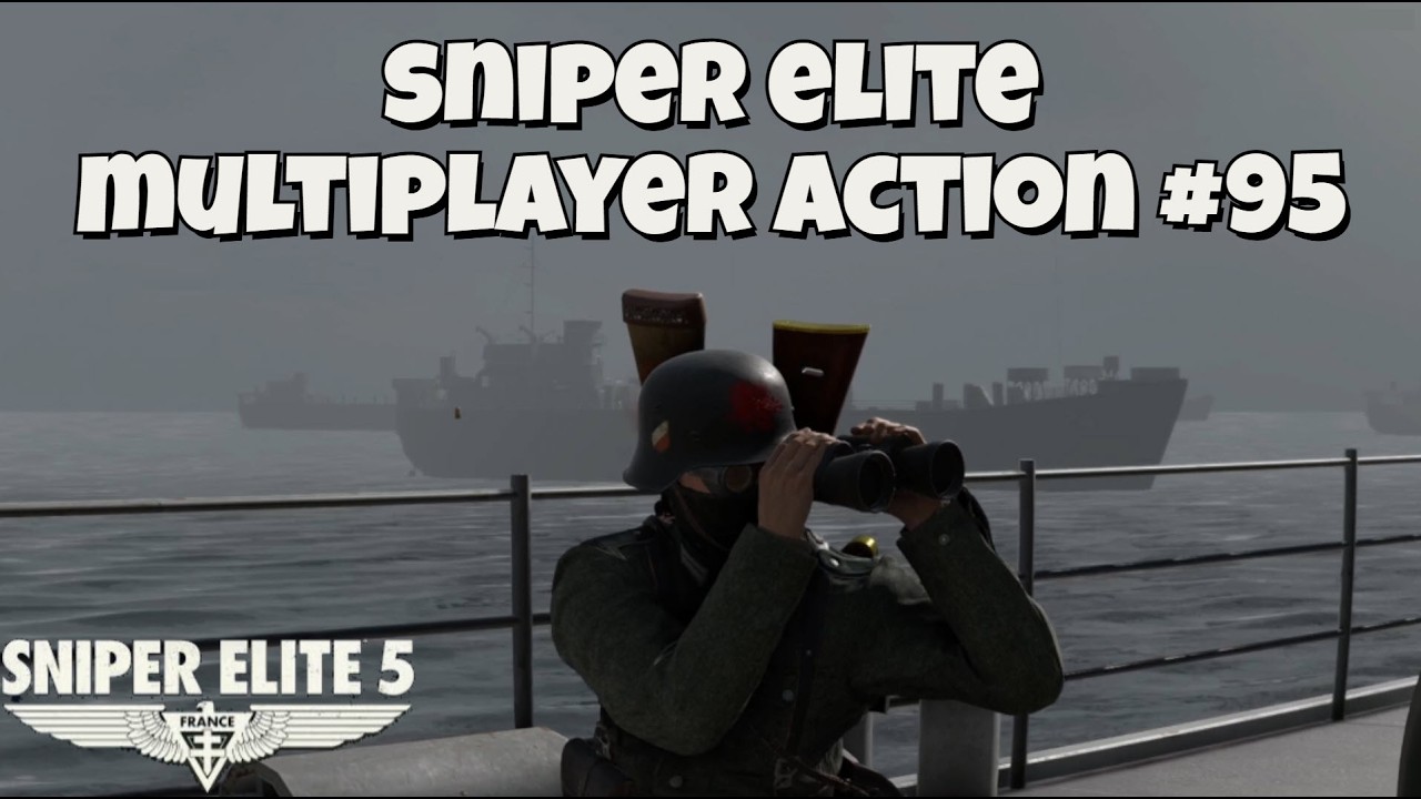 Sniper Elite - Multiplayer with friends and strangers #95 #gaming #sniper #multiplayer #gameplay