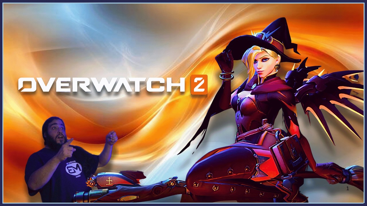 Overwatch Mercy Controller Player 1440p