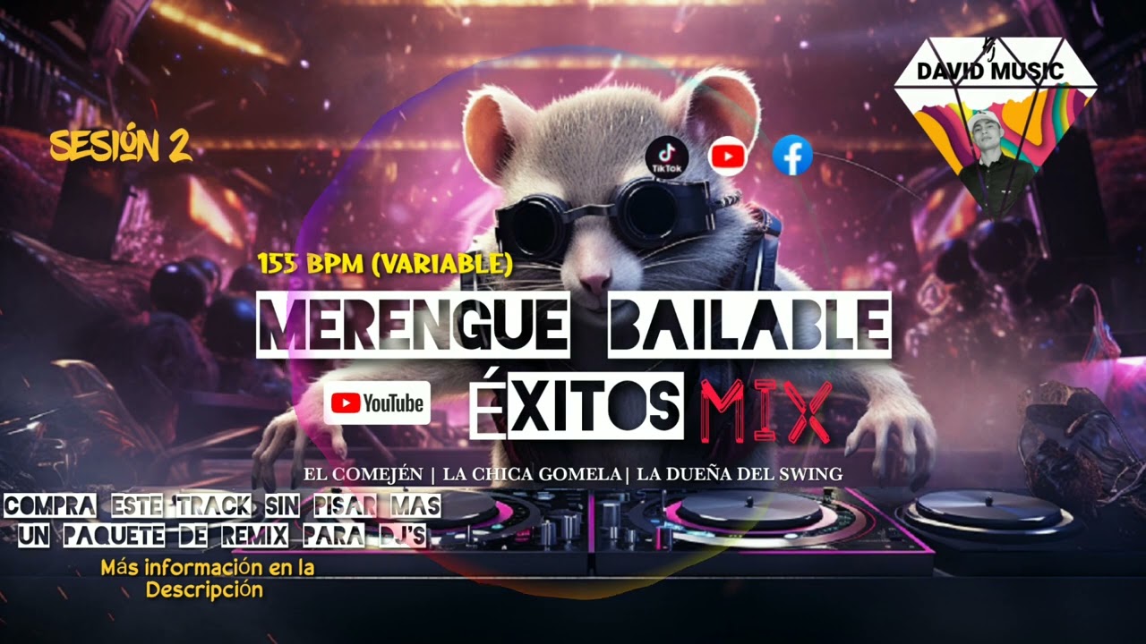 Mix Merengue Éxitos edición 2💃🔥| El comején × La Dueña del swing × La chica Gomela | Dj David Music