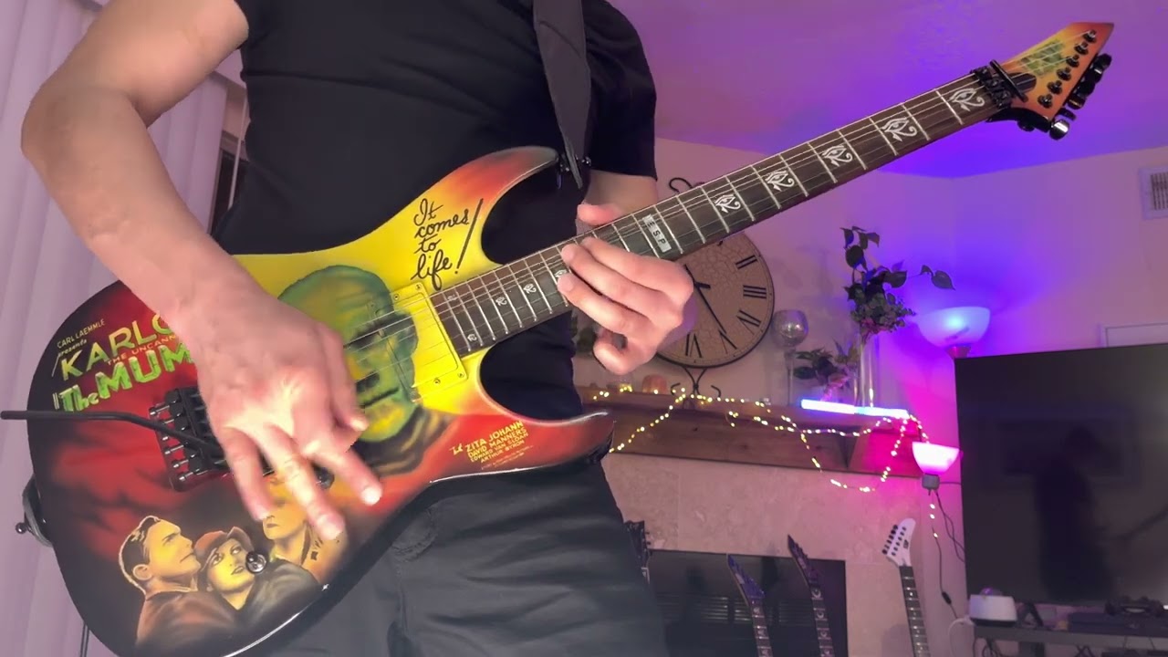 I recreated Kirk Hammett&rsquo;s lead tone used on Master Of Puppets album !