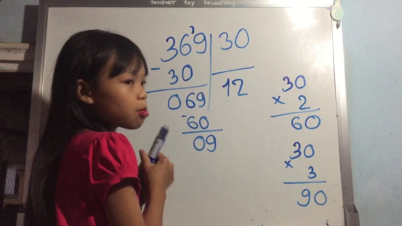 លេខចែកបីខ្ទង់និងពីរខ្ទង់