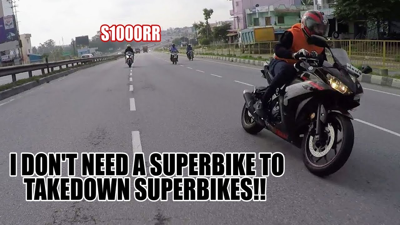 WHO IS THIS R3 GUY!? | PLAYING WITH SUPERBIKES!!