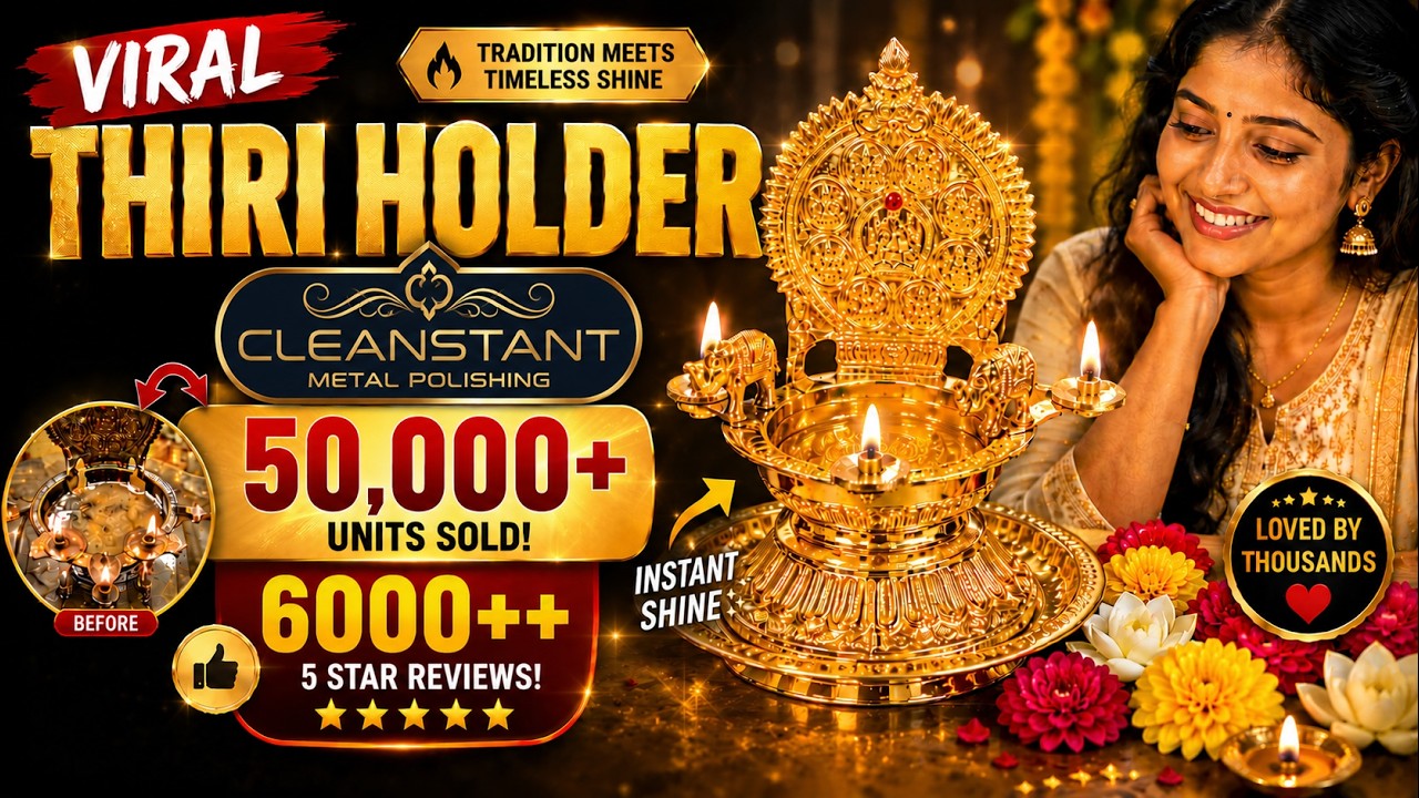 Part 1: Best Thiri Holder for Vilakkus | Worldwide Order