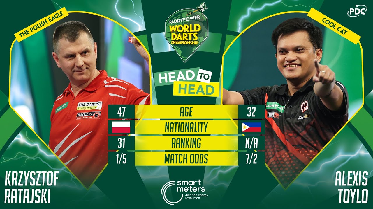 PDC World Darts Championship 2025 Round 2 Krzysztof Ratajski vs Alexis Toylo 2024 12 23 HUN