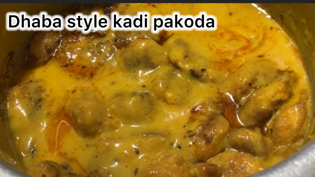 Dhaba style kadi pakoda ki recipe sirf 10 mint me 