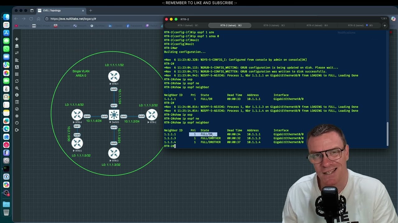 OSPF DR/BDR Election Explained | Multi-Access Network