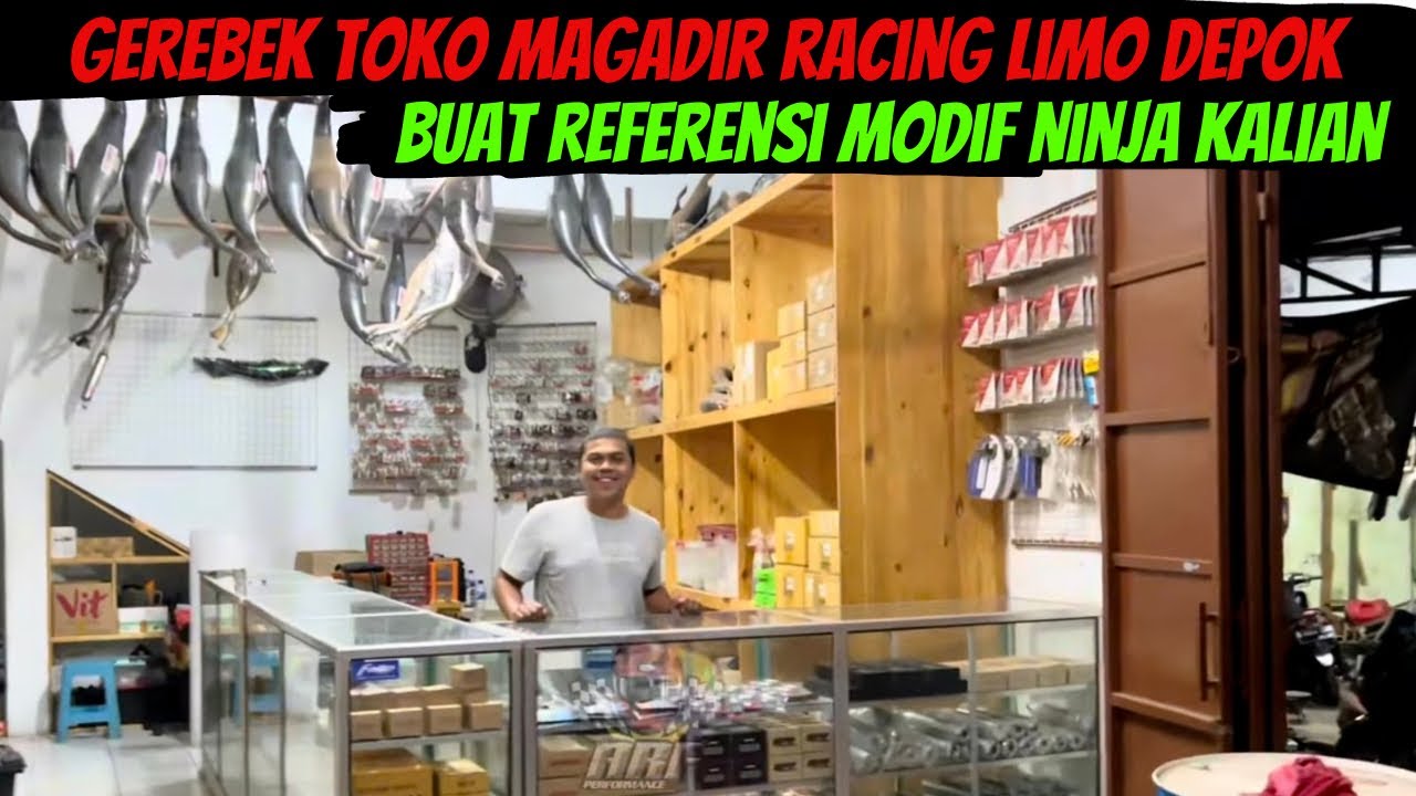GEREBEK TOKO MAGADIR RACING | YANG LAGI BANGUN ATAU AKAN BANGUN NINJA WAJIB MASUK BUAT REFERENSI !!