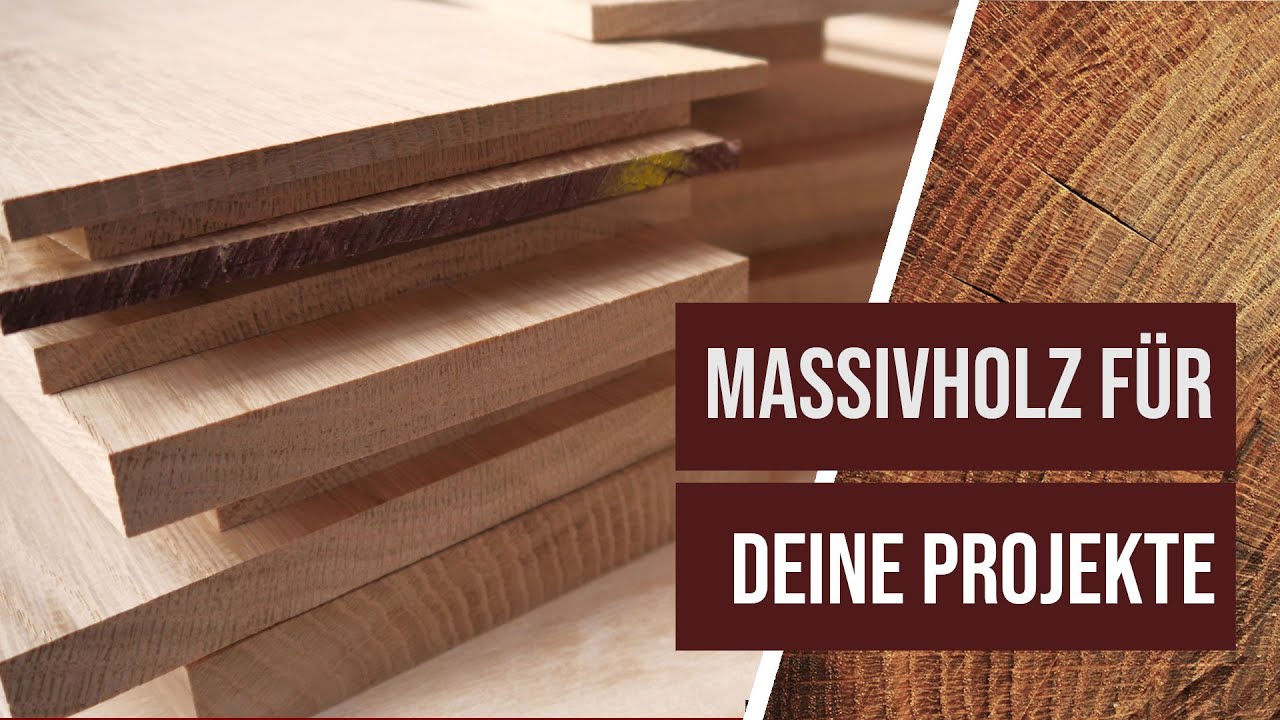 Gehobeltes Massivholz f&uuml;r deine Projekte. Seit heute kannst du es online in unserem Shop bestellen.