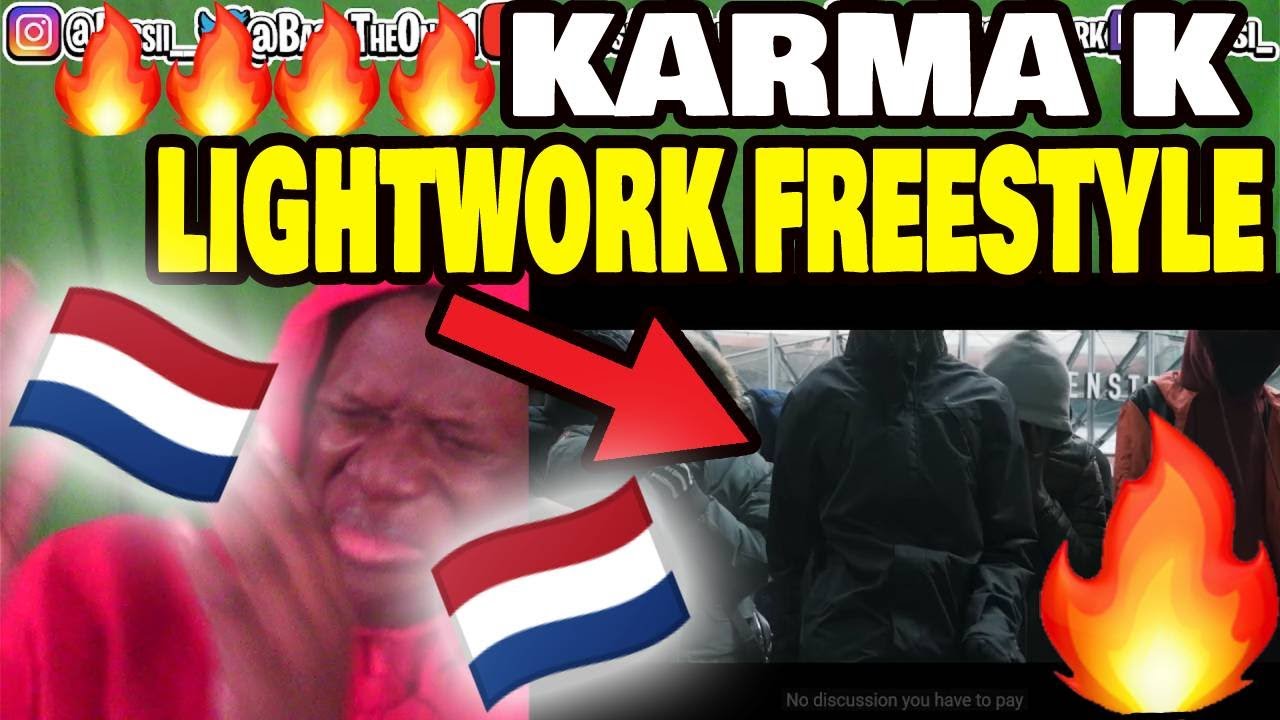 ‼️Karma K - LIGHTWORK FREESTYLE‼️ | AMERICAN REACTS TO DUTCH DRILL |  REACTION
