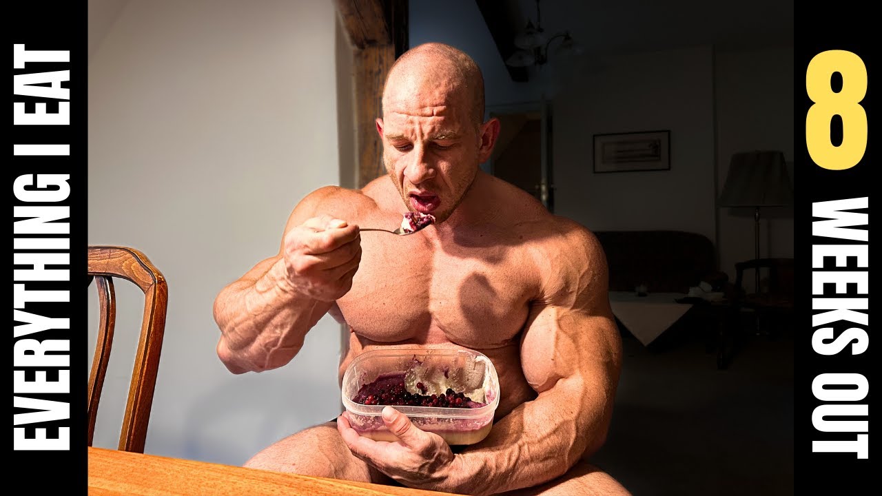 DAY IN LIFE WITH KRIZO - EVERYTHING I EAT TO GET SHREDDED!