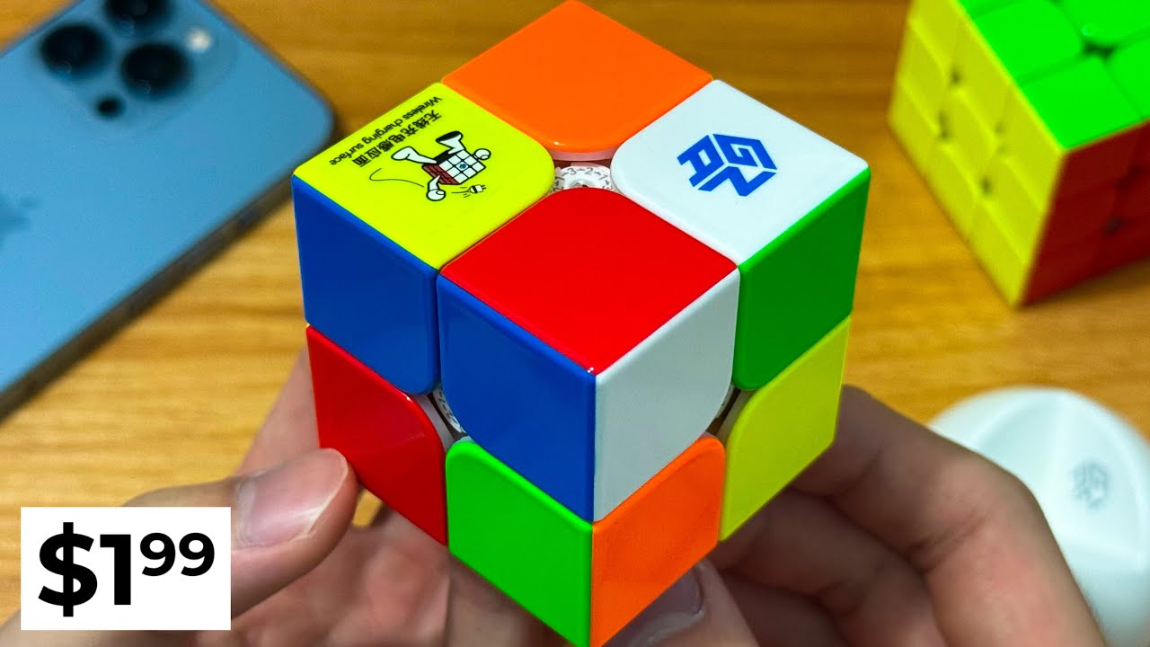Ten GANCUBE 2x2 śledzi Twoje ruchy