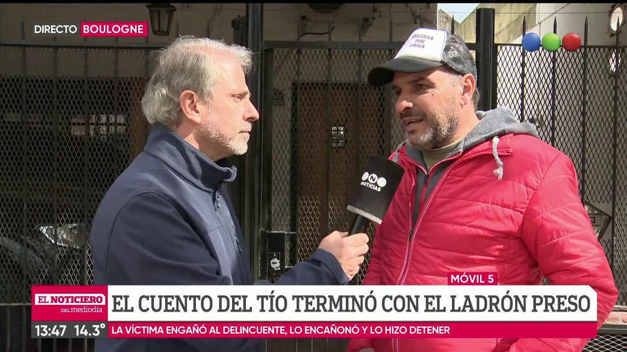 Cuento del t&iacute;o con final feliz: la v&iacute;ctima enga&ntilde;&oacute; al ladr&oacute;n
