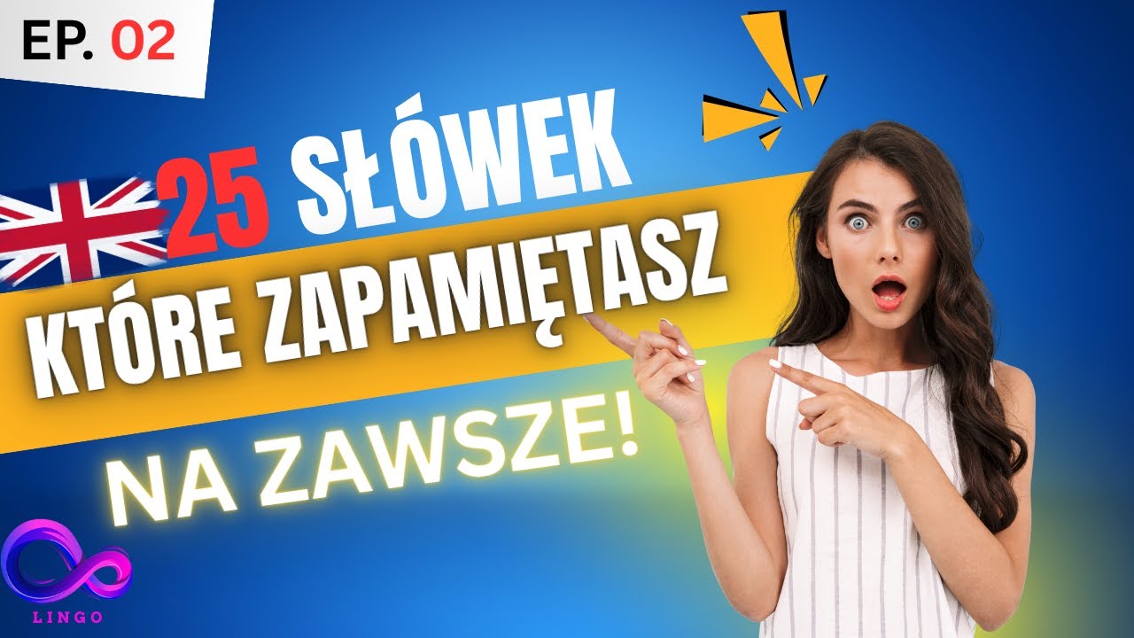 25 słówek, które zapamiętasz na zawsze 🧠 Nauka angielskiego z powtórką i wymową! | Odcinek 2