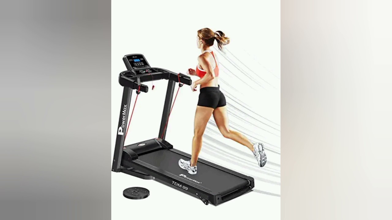 PowerMax Fitness&reg; TDM - 99 Series Running Machine | #fitness #runningmachine