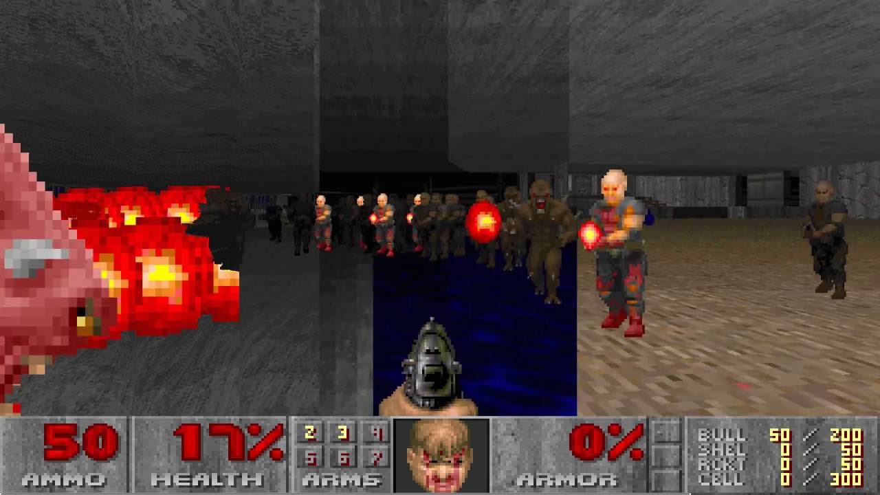 Doom All-Ghost effect glitch
