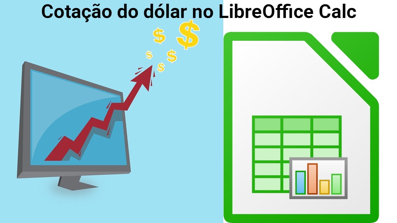 Cotação do dólar e outros dados online no LibreOffice Calc