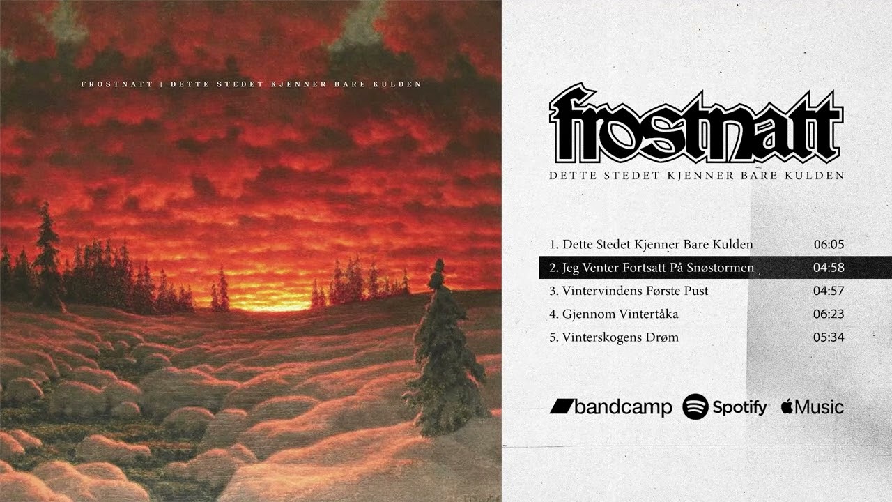 Frostnatt - Dette Stedet Kjenner Bare Kulden (Full EP)