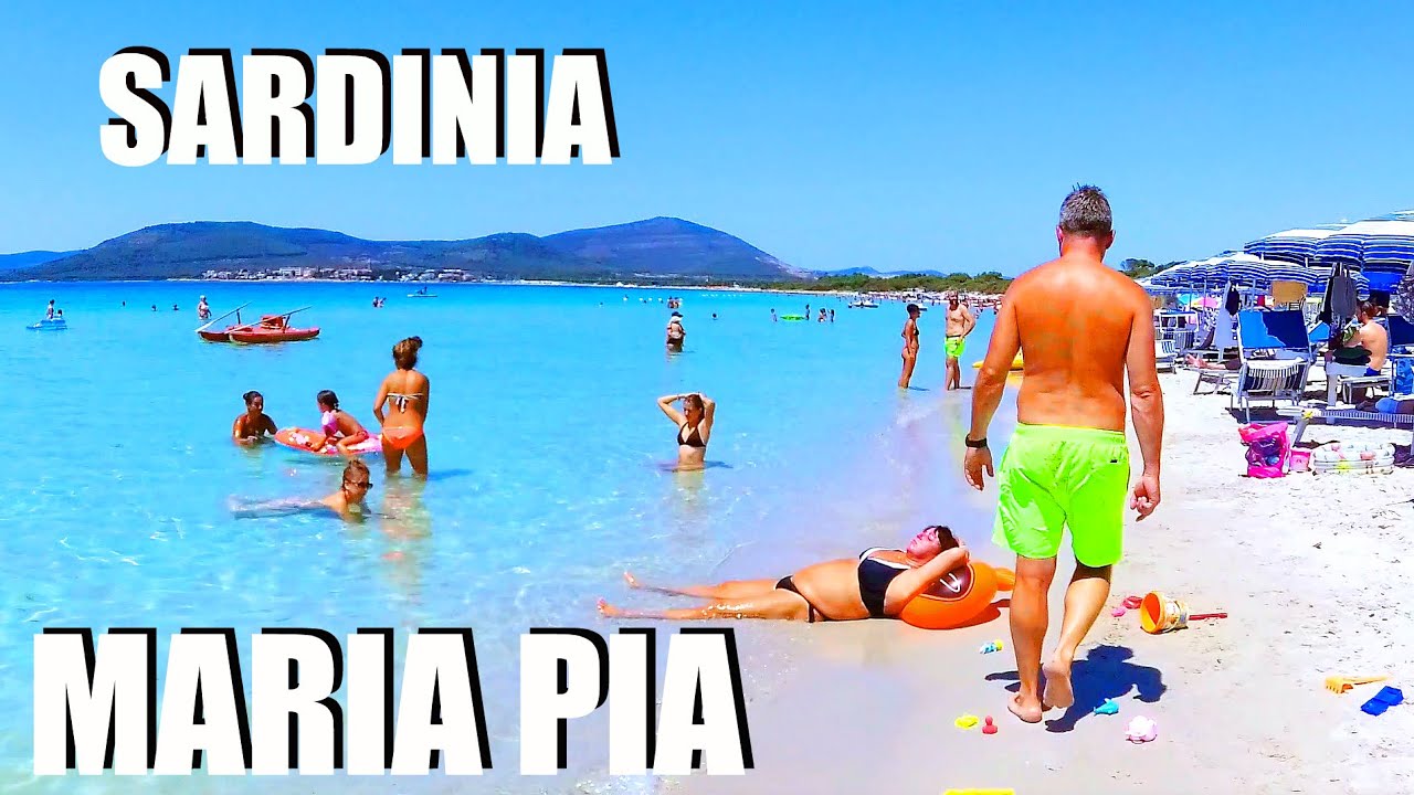 At The Beach Maria Pia - Sardinia Italy