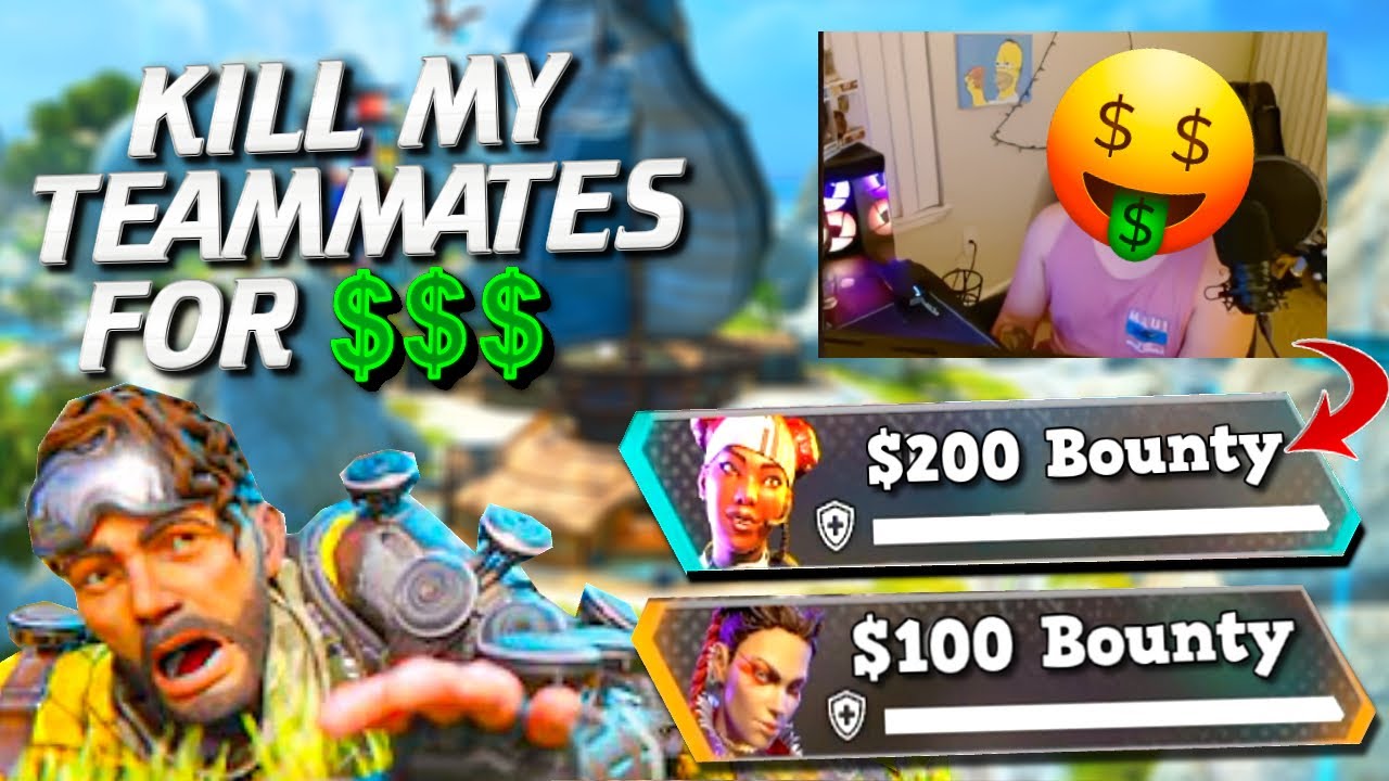 I PAID TTVs TO KILL MY TEAMMATES IN APEX LEGENDS