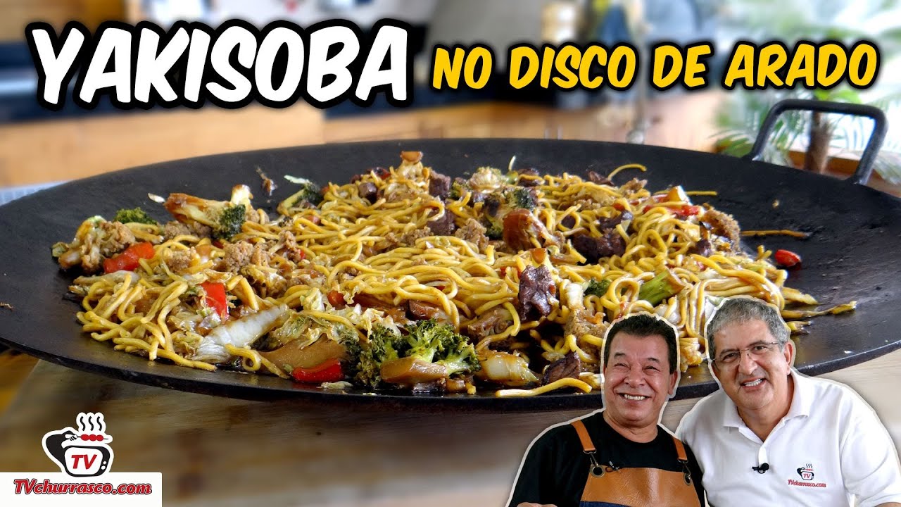 Yakisoba no Disco de Arado - Churrasqueadas - Tv Churrasco