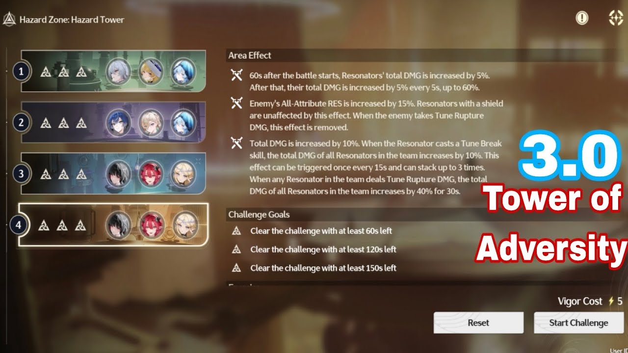 ToA Reset! Keep Grinding Astrites! | Tower Of Adversity | Mobile | Wuthering Wave 3.0