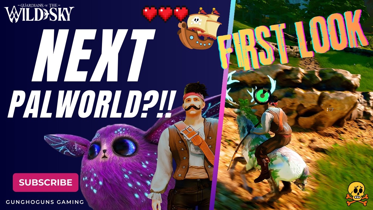 First Look: Guardians of the Wild Sky! AIRSHIPS, TITANS, Creature Capture, survival And Builder!