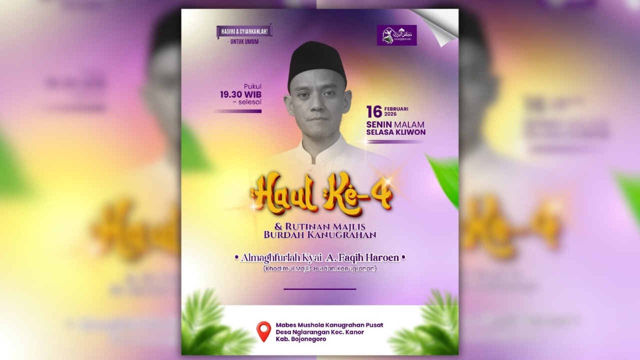 🔴 Haul Ke-4 Kyai A. Faqih Haroen & Rutinan Majlis Burdah Kanugrahan | Senin Malam Selasa Kliwon