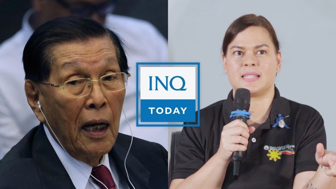 Marcos stance on Duterte impeachment &lsquo;unchanged&rsquo; amid Enrile&rsquo;s remarks | INQToday