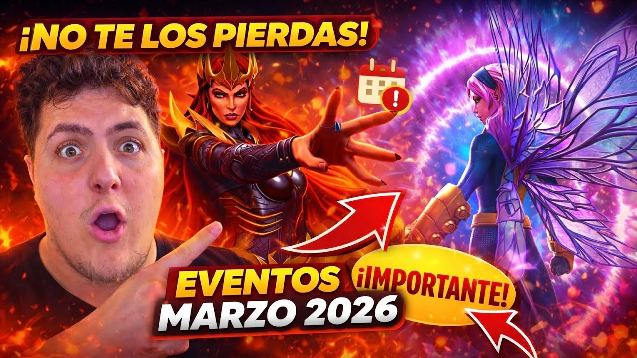 CALENDARIO MARZO 2026 📅 | APUNTATE TODAS ESTAS FECHAS IMPORTANTES! | TODOS LOS EVENTOS! | MCOC