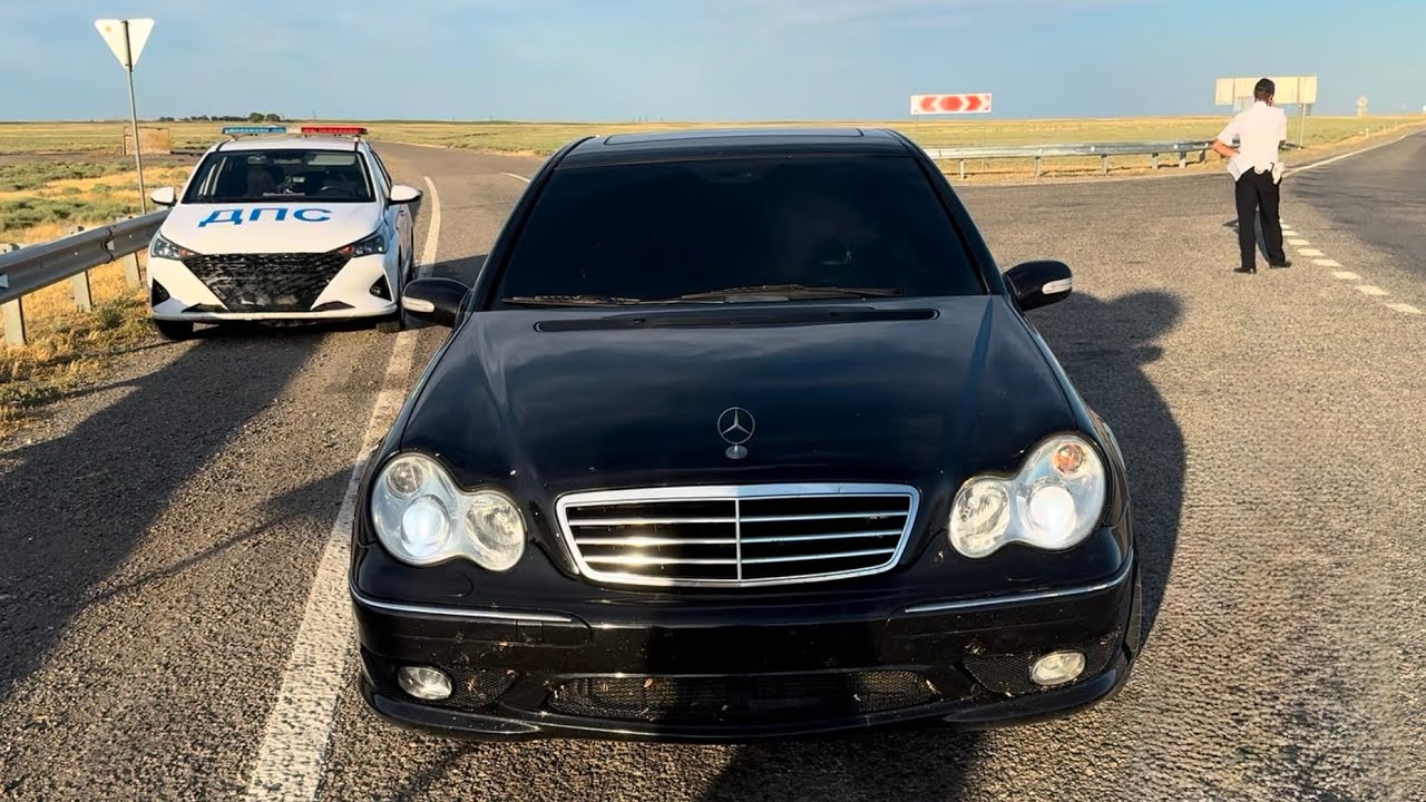 КУПИЛ C32 AMG KOMPRESSOR.СВОИМ ХОДОМ С МАХАЧКАЛЫ
