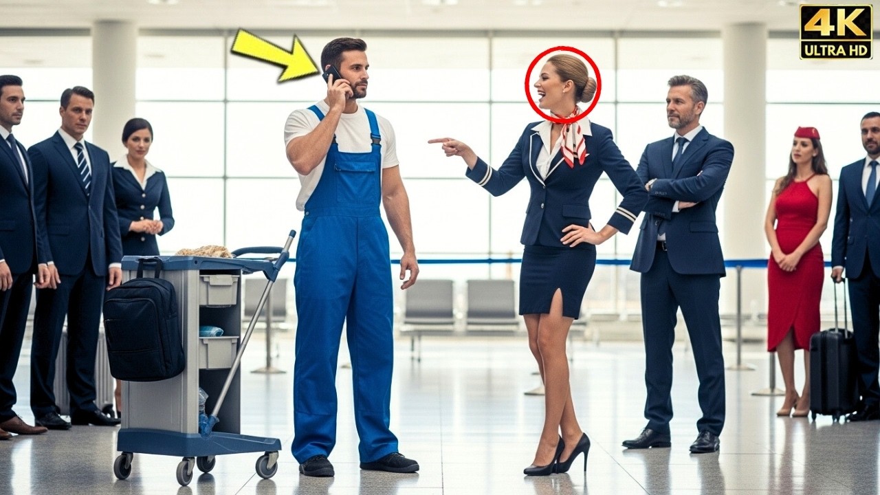 The Flight Attendant Mocked the Single Dad — Until She Heard His Call Sign