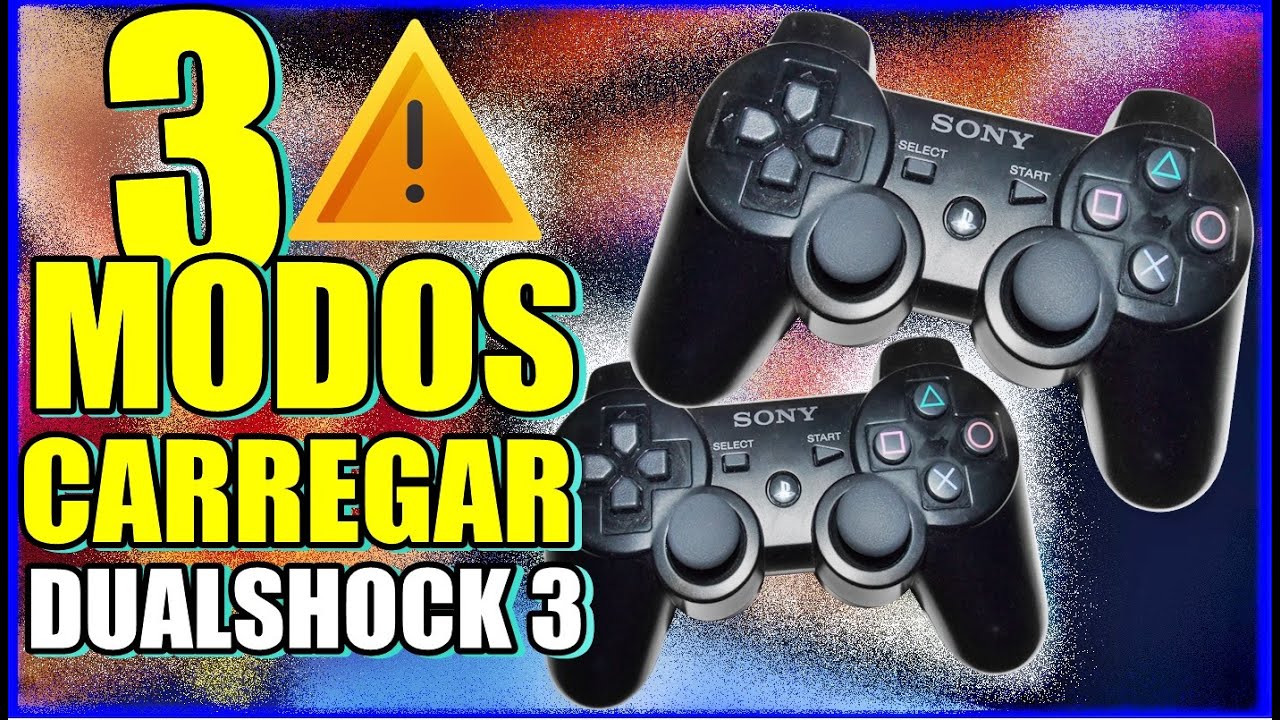 3 FORMAS CARREGAR CORRETAMENTE DUALSHOCK 3 (PS3) E UMA QUE PODE ESTRAGA SEU CONTROLE