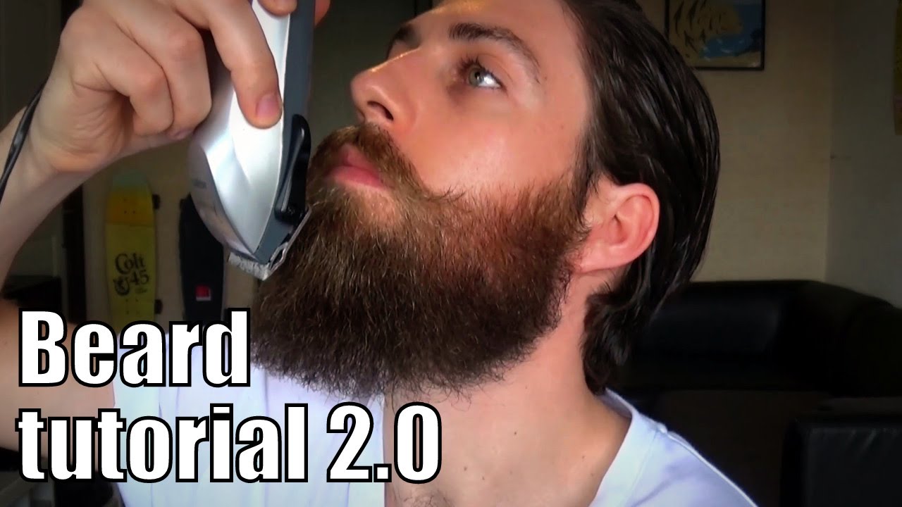 The full beard tutorial 2.0 / Tuto barbe complète  2.0 (English subs)