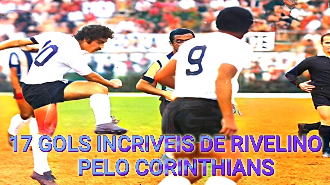 17 golaços incríveis de RIVELINO no Corinthians anos 70