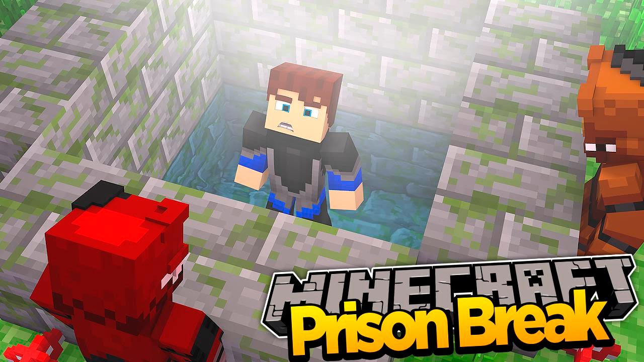 Minecraft PRISON BREAK - FIVE NIGHTS AT FREDDY'S, SHARKY SURRENDERS TO FREDDY!!